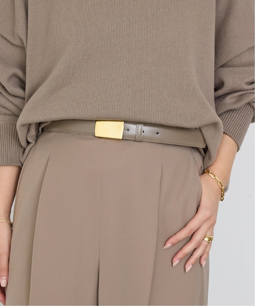 MAISON BOINET/メゾンボアネ】BUCKLE BELT｜ベーセーストックの