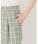 ダブルツイルチェックパンツ◆
