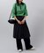 【JANE SMITH/ジェーンスミス】COTTON CHINO CLOTH PLEATS WRA：スカート