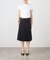 【JANE SMITH/ジェーンスミス】COTTON CHINO CLOTH PLEATS WRA：スカート