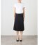 【JANE SMITH/ジェーンスミス】COTTON CHINO CLOTH PLEATS WRA：スカート