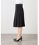 【JANE SMITH/ジェーンスミス】COTTON CHINO CLOTH PLEATS WRA：スカート