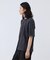 ピグメント加工 プリント クルーネックTシャツ