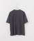 ピグメント加工 プリント クルーネックTシャツ