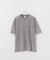 ピグメント加工 プリント クルーネックTシャツ