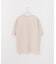 ピグメント加工 プリント クルーネックTシャツ