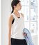 Uネックタンクトップ