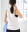Uネックタンクトップ