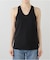 Uネックタンクトップ
