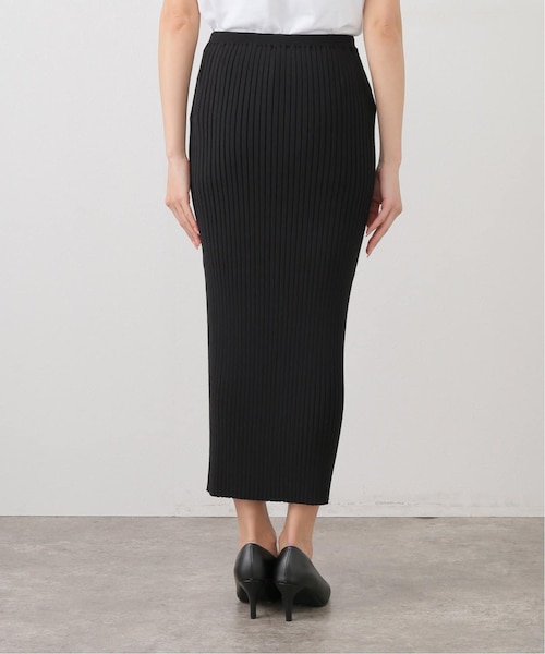 RIBニットBasicスカート RIBニットBasicスカート Wide Rib Knit スカート｜ベーセー
