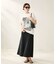 Paper Mix Semi Flared スカート