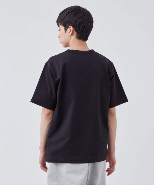 B hoods Tシャツ オーバーサイズ（ヘビーウェイト）T シャツ（Black）|Sunspel