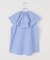 Ruffle Collar ノースリーブブラウス