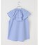 Ruffle Collar ノースリーブブラウス