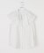 Ruffle Collar ノースリーブブラウス