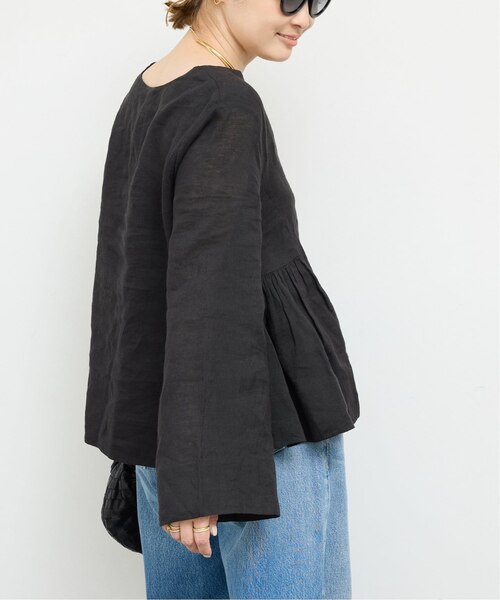 希少★美品｜定価5.8万円 マーレット MARLE ブラウス ミントグリーン Merlette(マーレット) カシュクールティアードワンピース