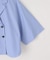 Broad pinstripe JK Blouse