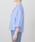 Broad pinstripe JK Blouse