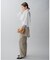 ＆NAVY ツイードツータックパンツ