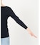 Mer cotton セーターマシン 七分袖 プルオーバー