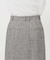 ツイードスリットスカート