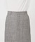 ツイードスリットスカート