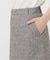 ツイードスリットスカート