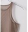 PISCESS/パイシス Solid mesh sleeveless