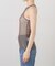 PISCESS/パイシス Solid mesh sleeveless