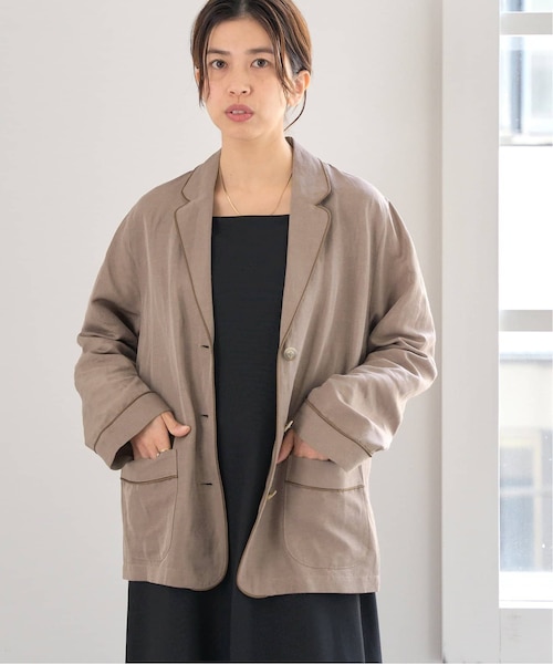 新品✨DAMAコレクション/カシミア混ジャケット trim_fce_item642e94fd6986b.jpg