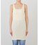 シルクフライスロングタンクトップ