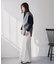 TAEKO HIGASHIHARA×LE TALON 3cmポインテッドコンビストラップパンプス