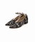 TAEKO HIGASHIHARA×LE TALON 3cmポインテッドコンビストラップパンプス