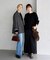 TAEKO HIGASHIHARA×LE TALON 5.5cmワイドスクエアヒールローファー