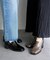 TAEKO HIGASHIHARA×LE TALON 5.5cmワイドスクエアヒールローファー