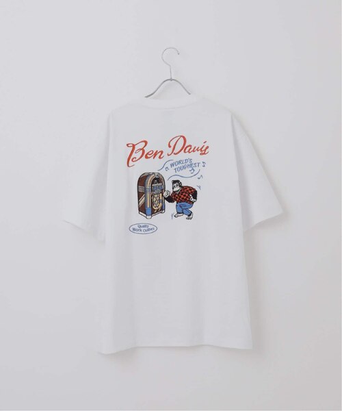 BEN DAVIS / ベンデイビス】別注 JUKEBOX エンブロイダリーT