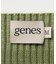 【GENES/ジェネス】DALIA TOP GREEN：ニット