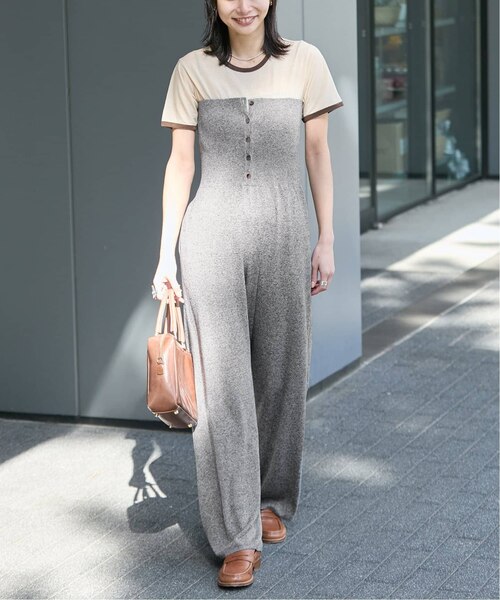 リネンレーヨン2WAYベアトップパンツ｜ベーセーストックの