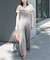 リネンレーヨン2WAYベアトップパンツ