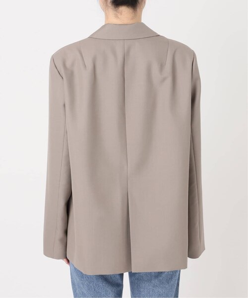 ELENI/エルニ ウールモヘヤポプリンジャケット｜ベーセー