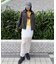 フェイクレザージップブルゾン