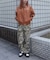 フェイクレザージップブルゾン