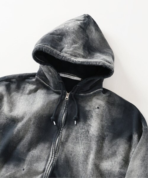  JEANS ブラックフリースパーカー 全2色【FREE WHEELERS/フリーホイーラーズ】2024SS「FULL ZIP