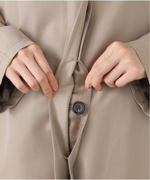 WOOLSILK GABA トレンチコート｜ベーセーストックのアウトレット通販