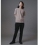 シルケットポンチ クルーネック半袖Tシャツ