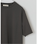 シルケットポンチ クルーネック半袖Tシャツ