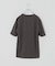シルケットポンチ クルーネック半袖Tシャツ