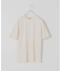 シルケットポンチ クルーネック半袖Tシャツ