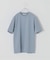 シルケットポンチ クルーネック半袖Tシャツ