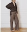 IENA LA BOUCLE ウールロングシャツ